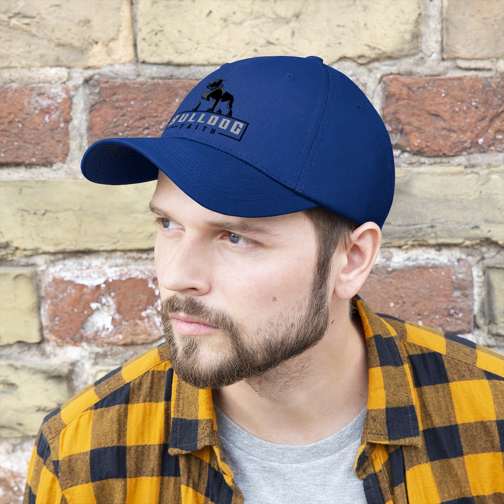 Unisex Twill Hat (Bulldog Faith)