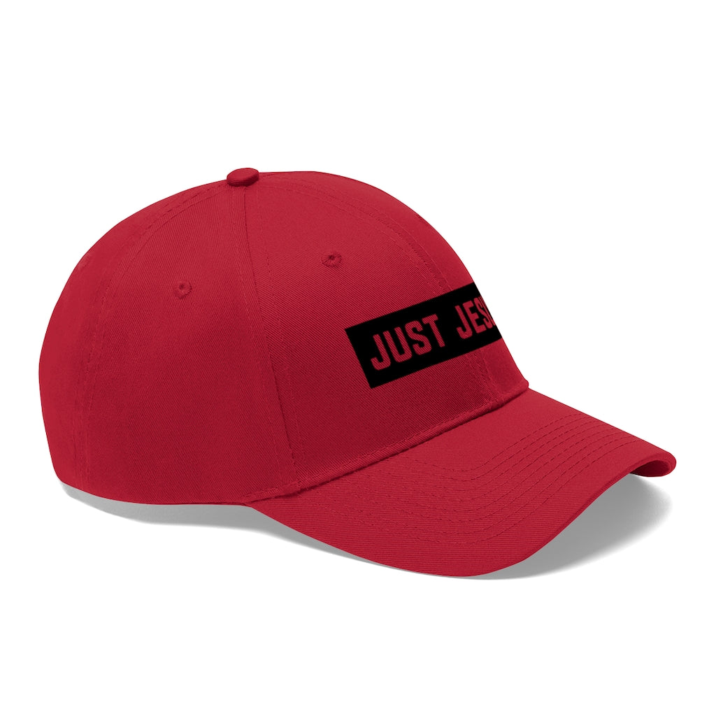 Unisex Twill Hat (Just Jesus)