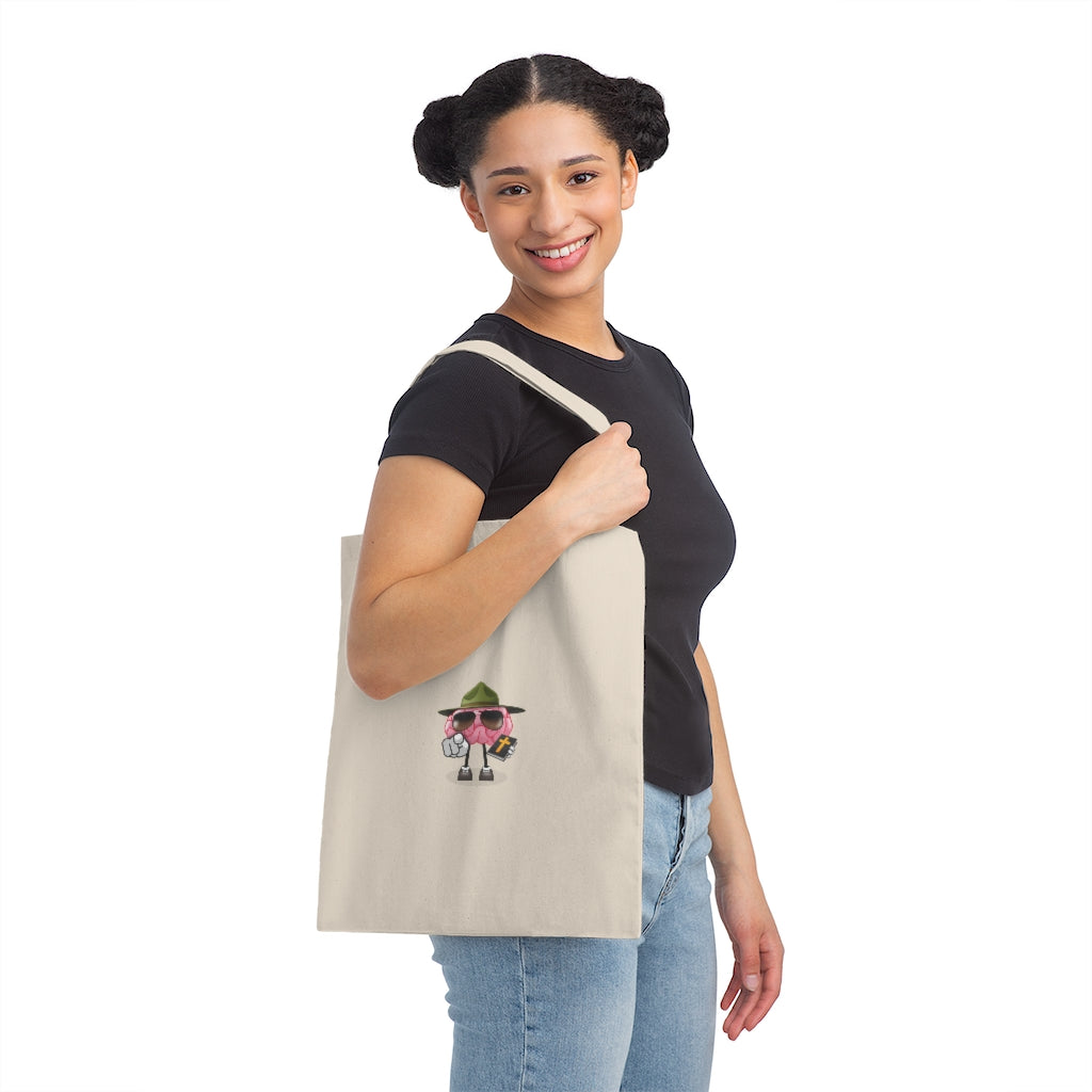 Canvas Tote Bag (Port Authority B150 - Army-Drill)