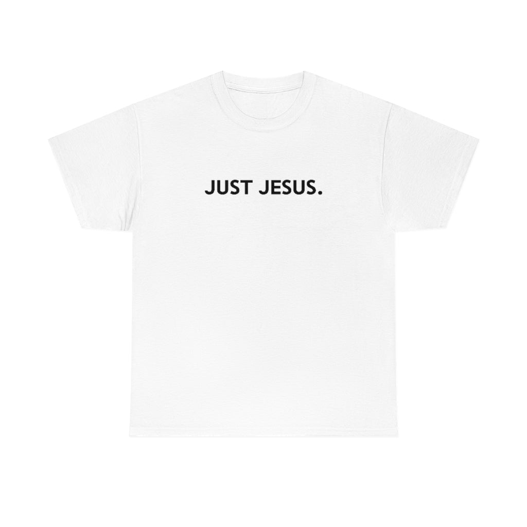 Unisex Heavy Cotton Tee (Gildan 5000) (Just Jesus)