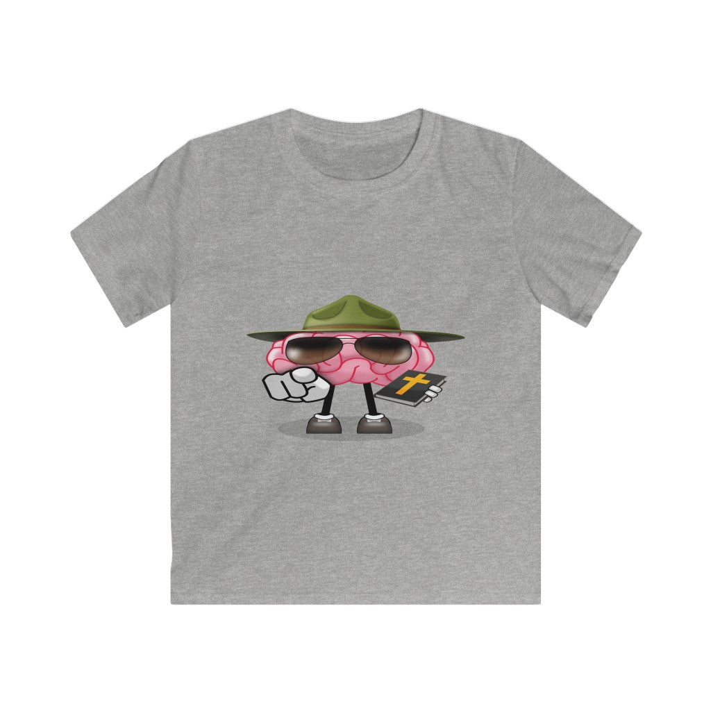 Kids Softstyle Tee (Gildan 64000B - Army-Drill)