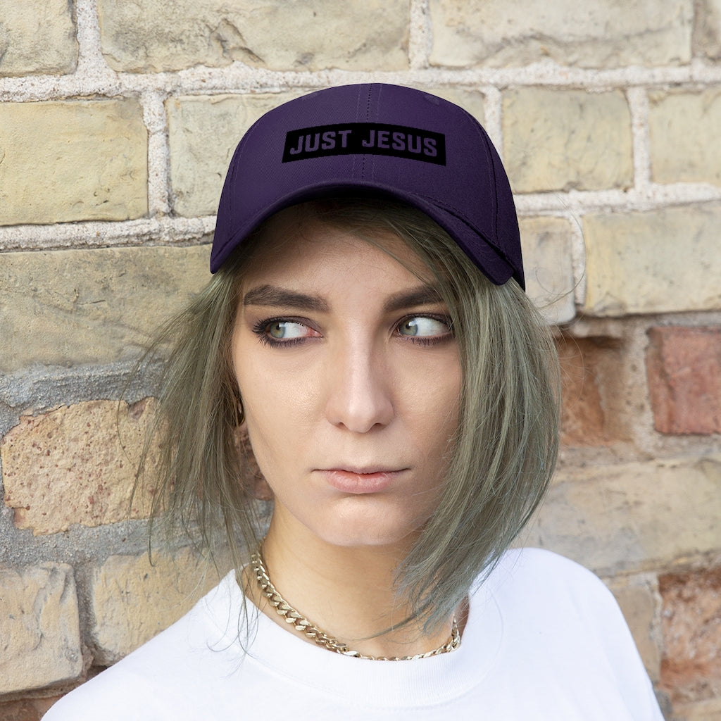 Unisex Twill Hat (Just Jesus)