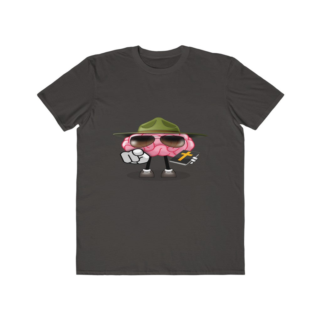 Men’s Lightweight Fashion Tee (Anvil 980 - Army-Drill)