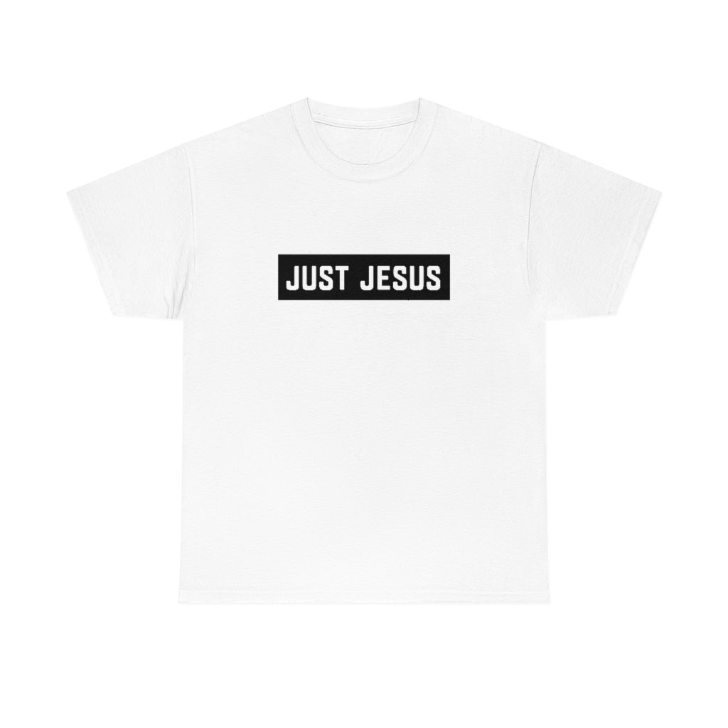 Unisex Heavy Cotton Tee (Gildan 5000) (Just Jesus)