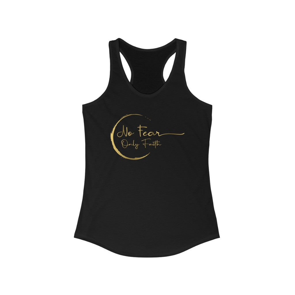 Women's Ideal Racerback Tank (No Fear Gold)