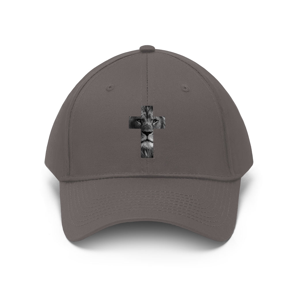 Unisex Twill Hat (Lion Cross)