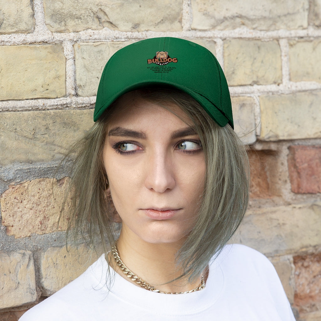 Unisex Twill Hat (Bulldog Faith)