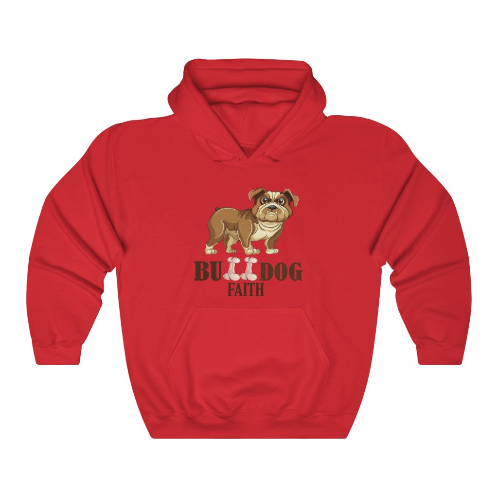 Unisex Heavy Blend™ Hooded Sweatshirt (Bulldog Faith)