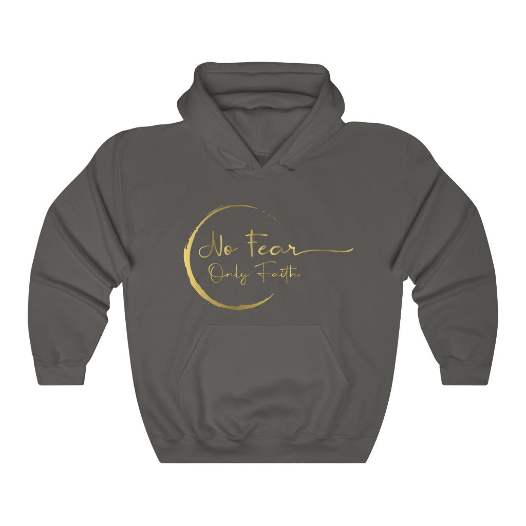 Unisex Heavy Blend™ Hooded Sweatshirt (No Fear Gold)