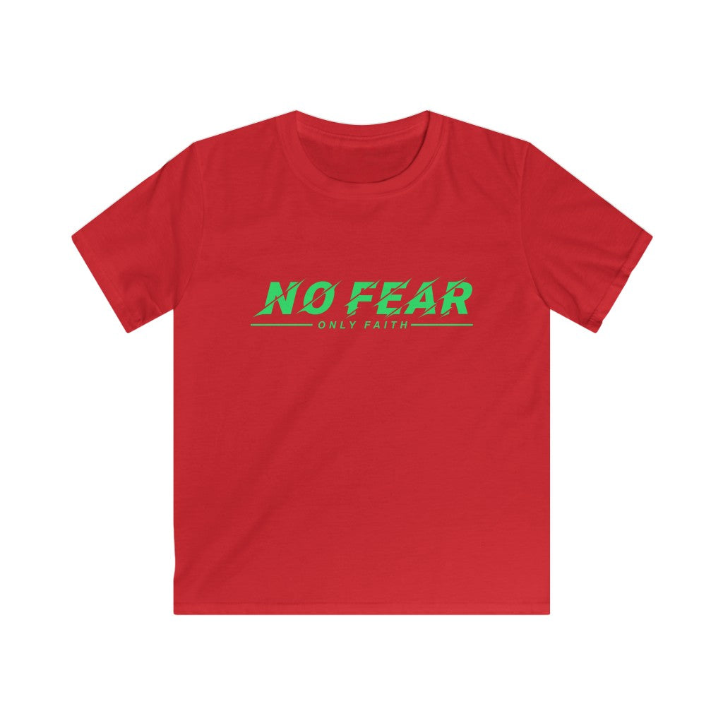 Kids Softstyle Tee (No Fear Green)