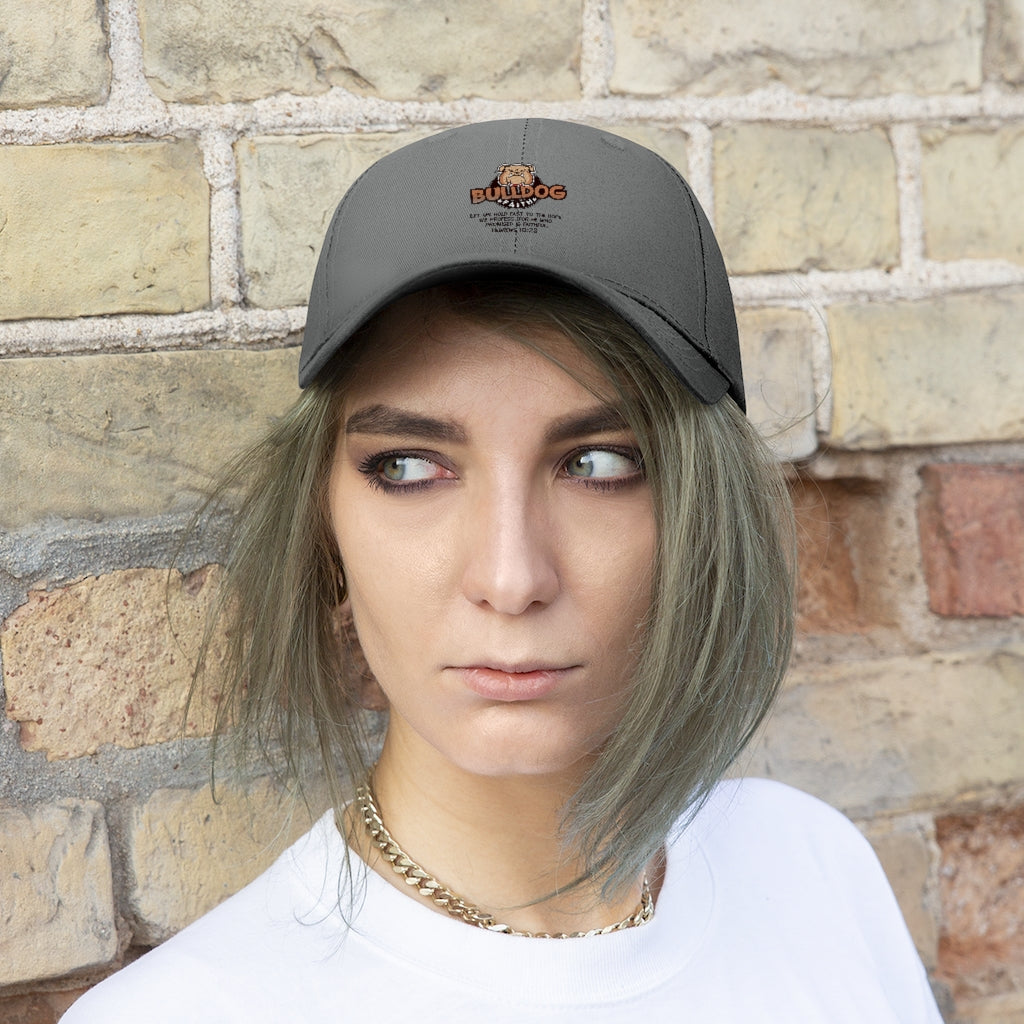 Unisex Twill Hat (Bulldog Faith)