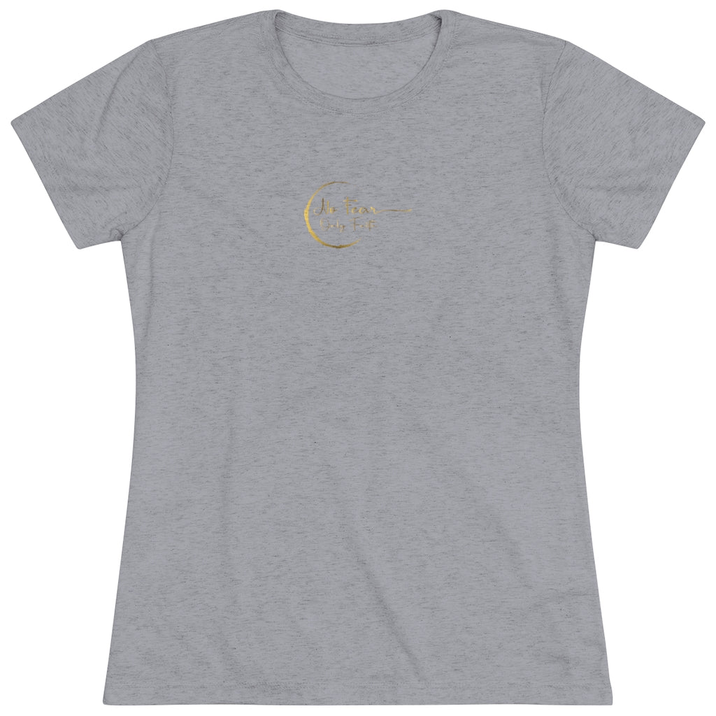 Women's Triblend Tee (No Fear Gold)