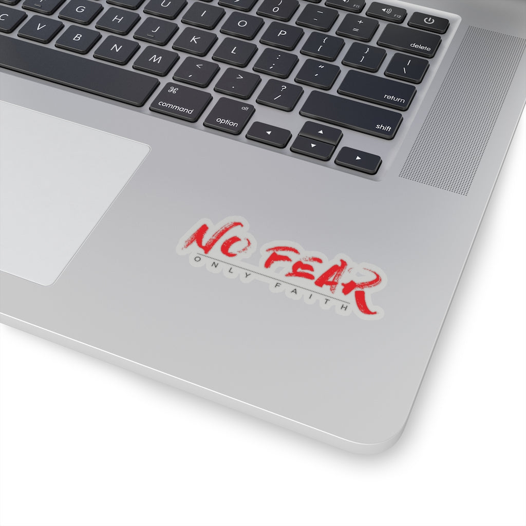 Kiss-Cut Stickers (No Fear Red)
