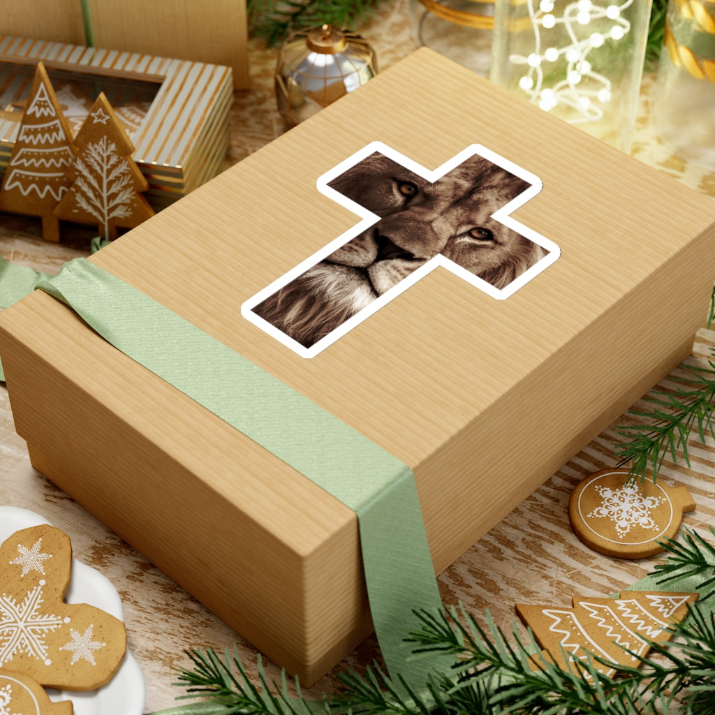 Kiss-Cut Stickers (Lion Cross Color)