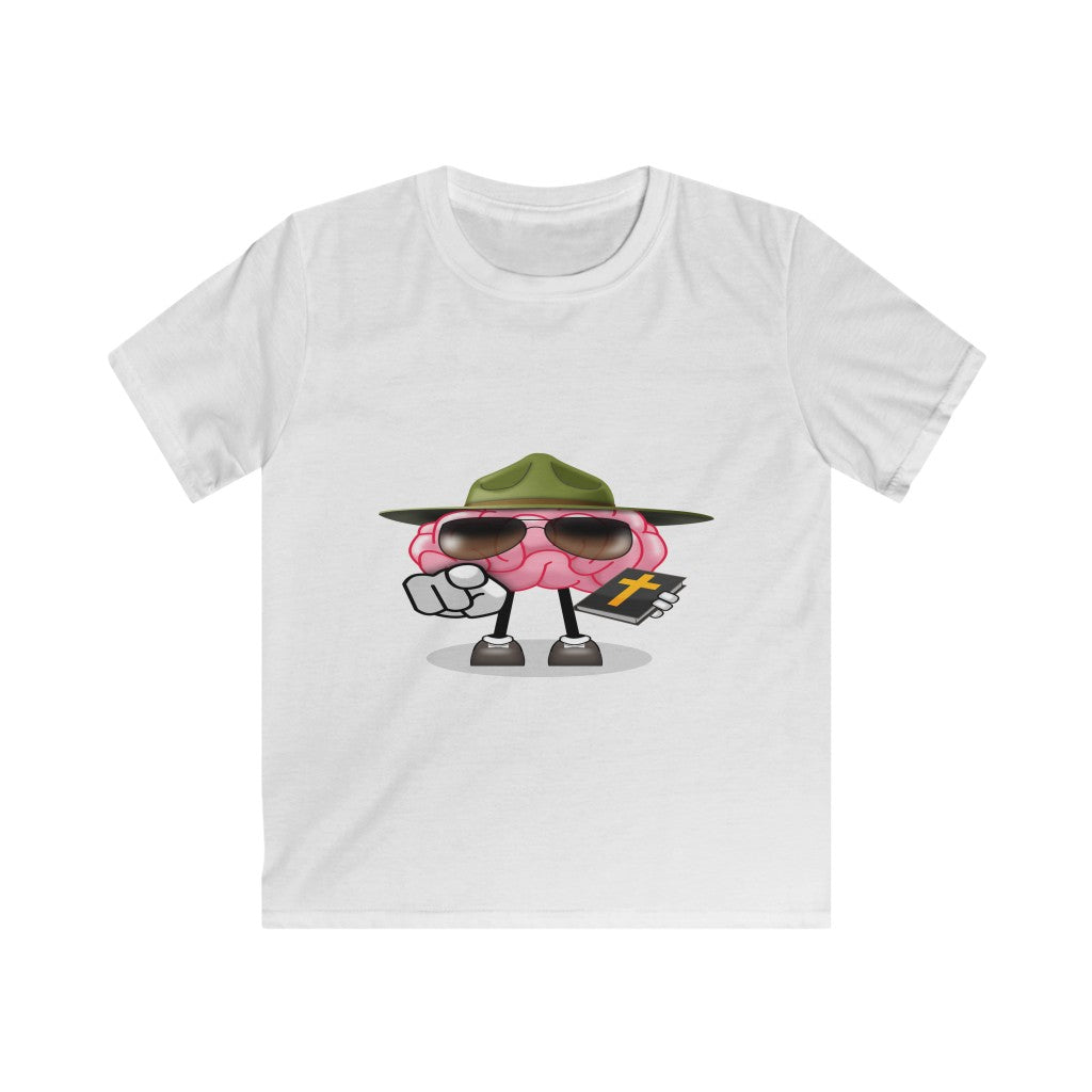 Kids Softstyle Tee (Gildan 64000B - Army-Drill)