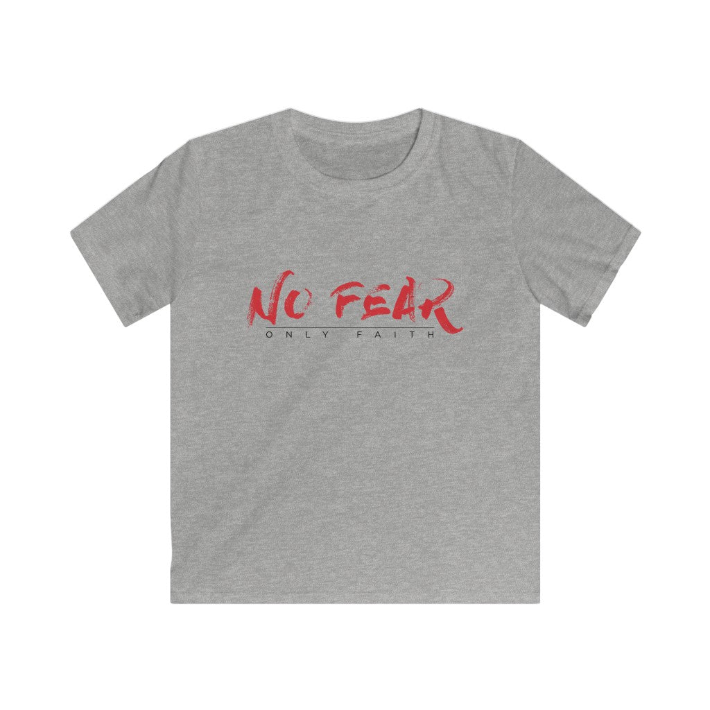 Kids Softstyle Tee (No Fear Red)