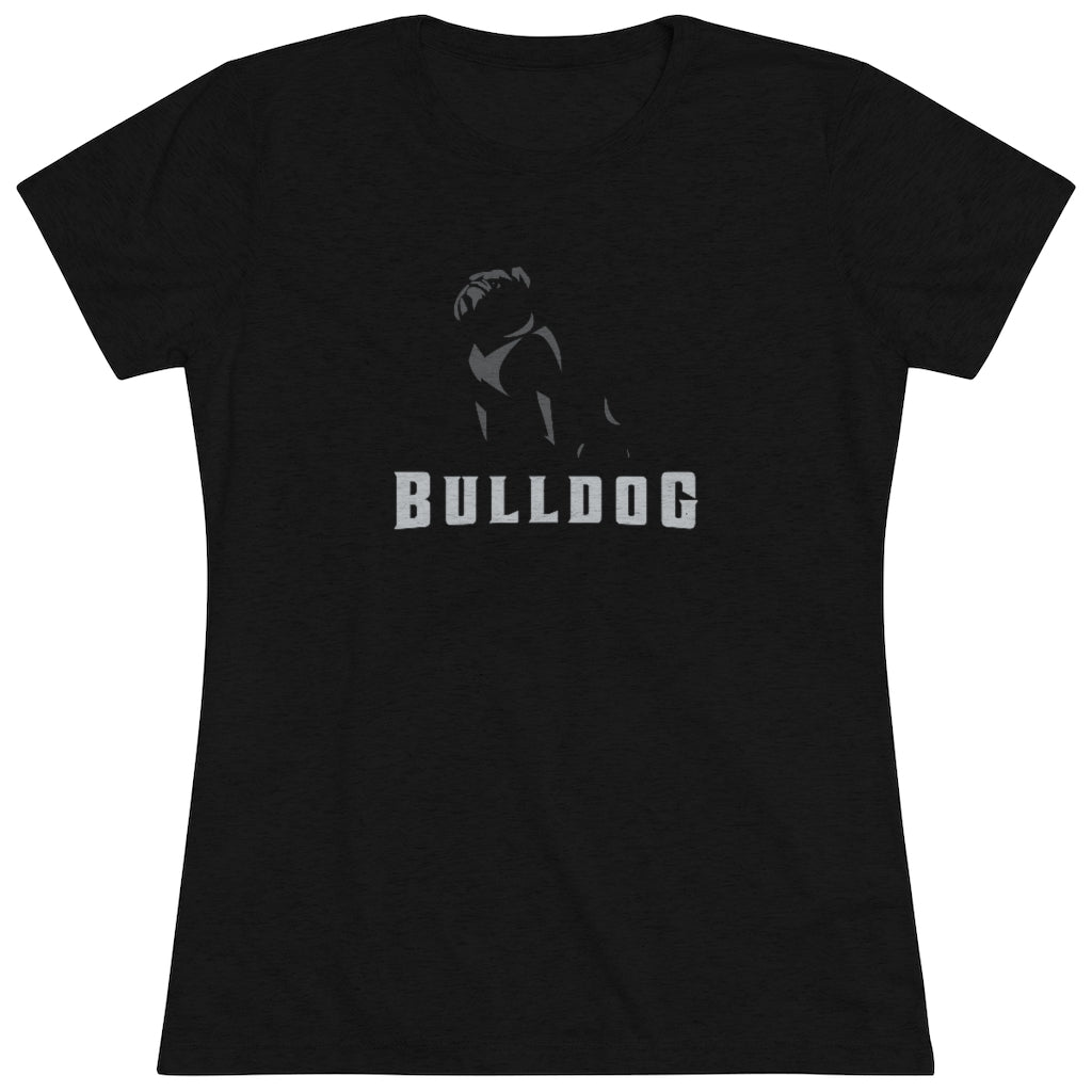 Women's Triblend Tee (Bulldog Faith)