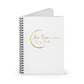 Spiral Notebook - Ruled Line (No Fear Gold)