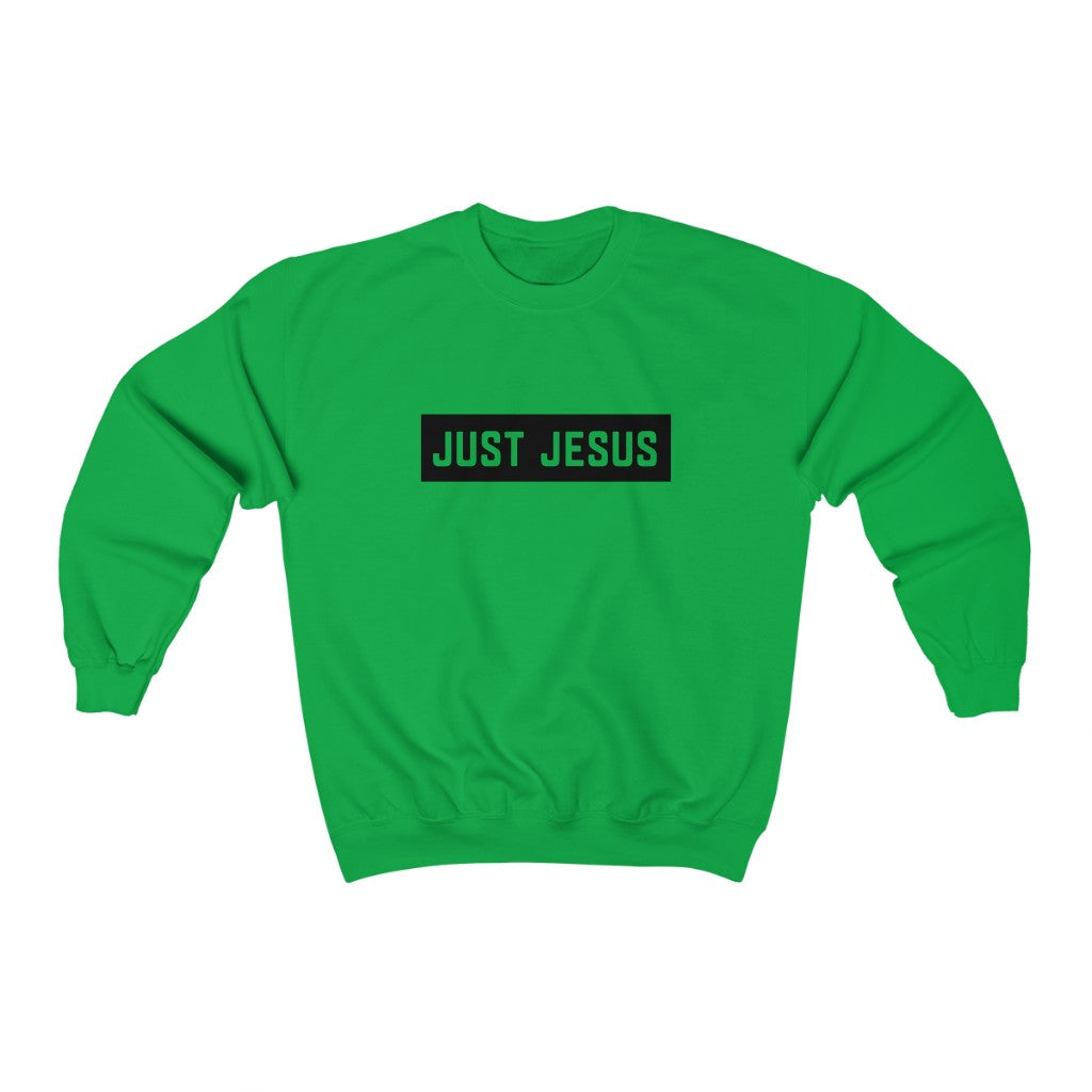 Unisex Heavy Blend™ Crewneck Sweatshirt (Just Jesus)