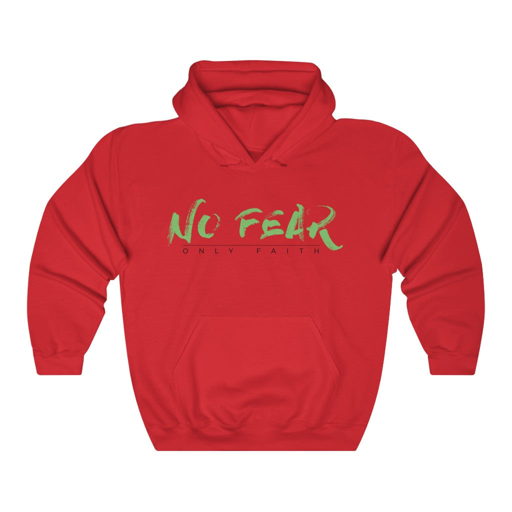 Unisex Heavy Blend™ Hooded Sweatshirt (No Fear Green)