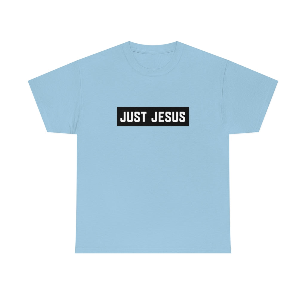 Unisex Heavy Cotton Tee (Gildan 5000) (Just Jesus)