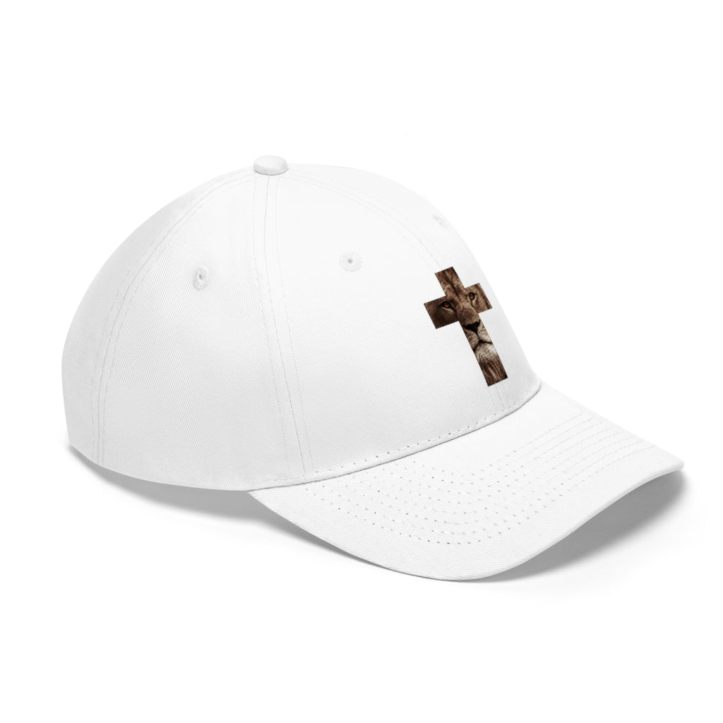 Unisex Twill Hat (Lion Cross)