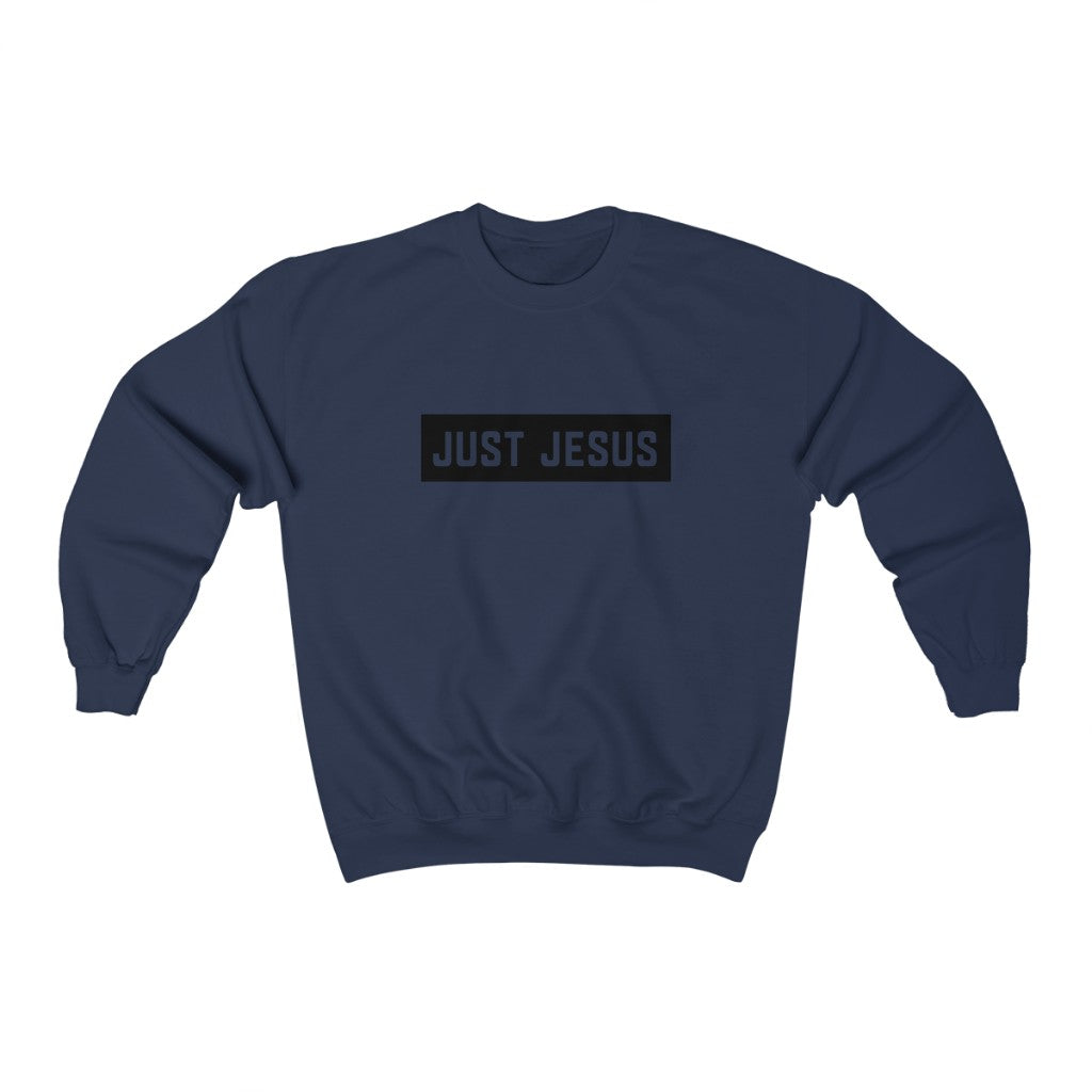 Unisex Heavy Blend™ Crewneck Sweatshirt (Just Jesus)