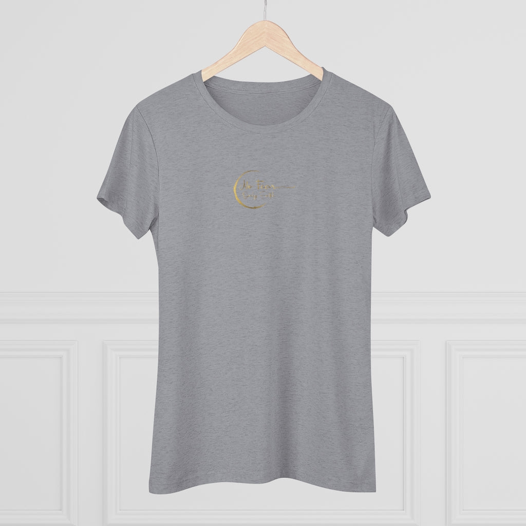 Women's Triblend Tee (No Fear Gold)