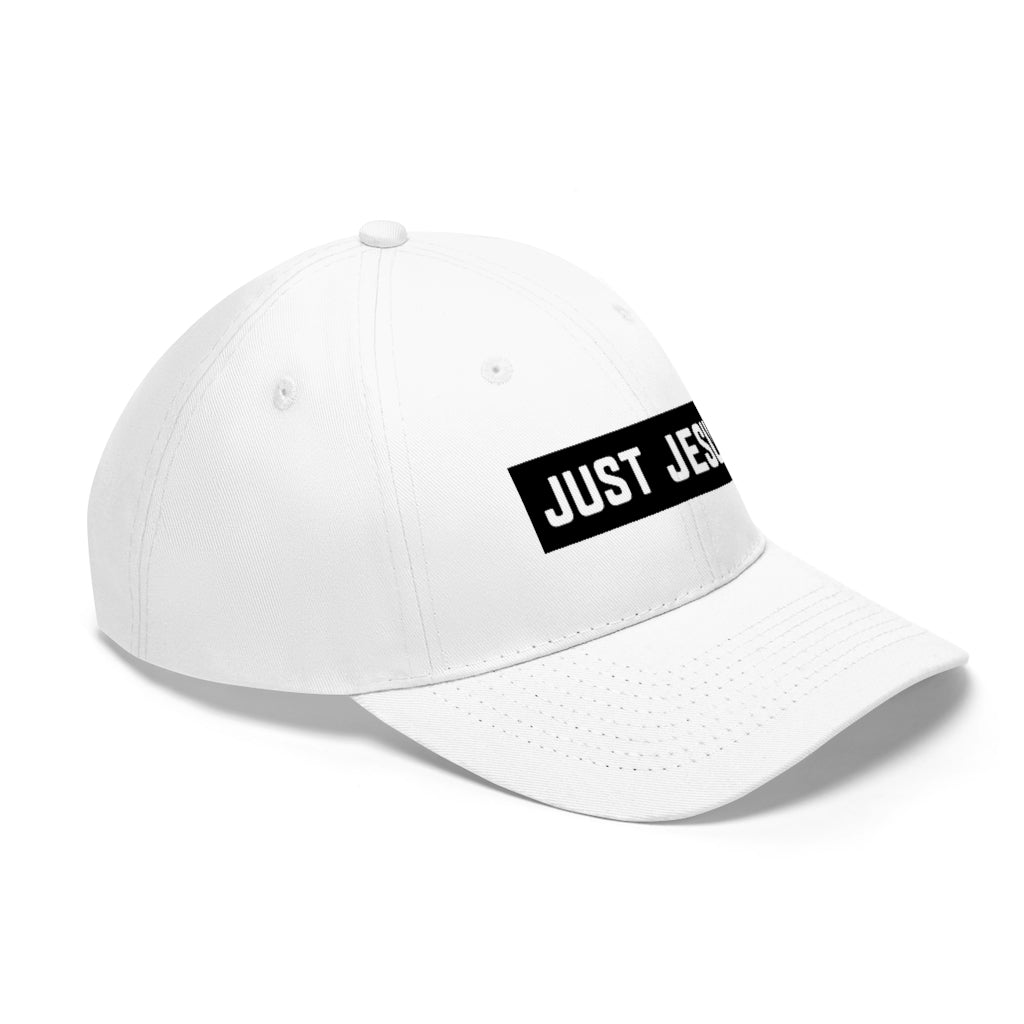 Unisex Twill Hat (Just Jesus)