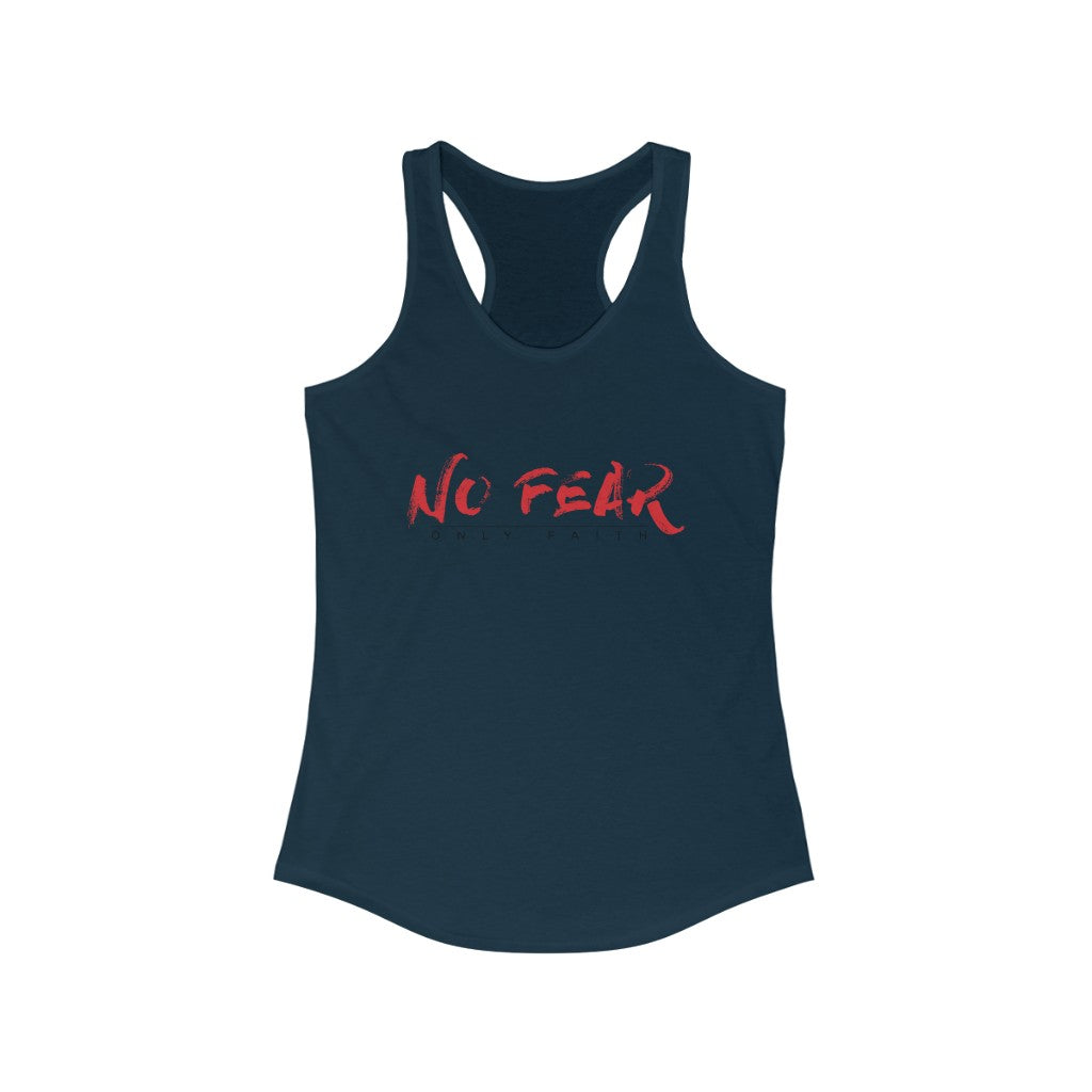 Women's Ideal Racerback Tank (No Fear Red)