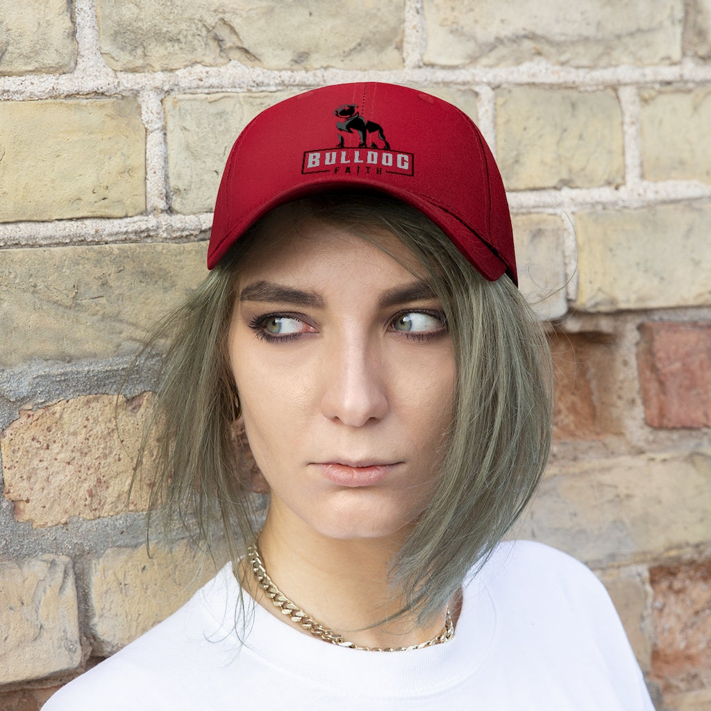 Unisex Twill Hat (Bulldog Faith)