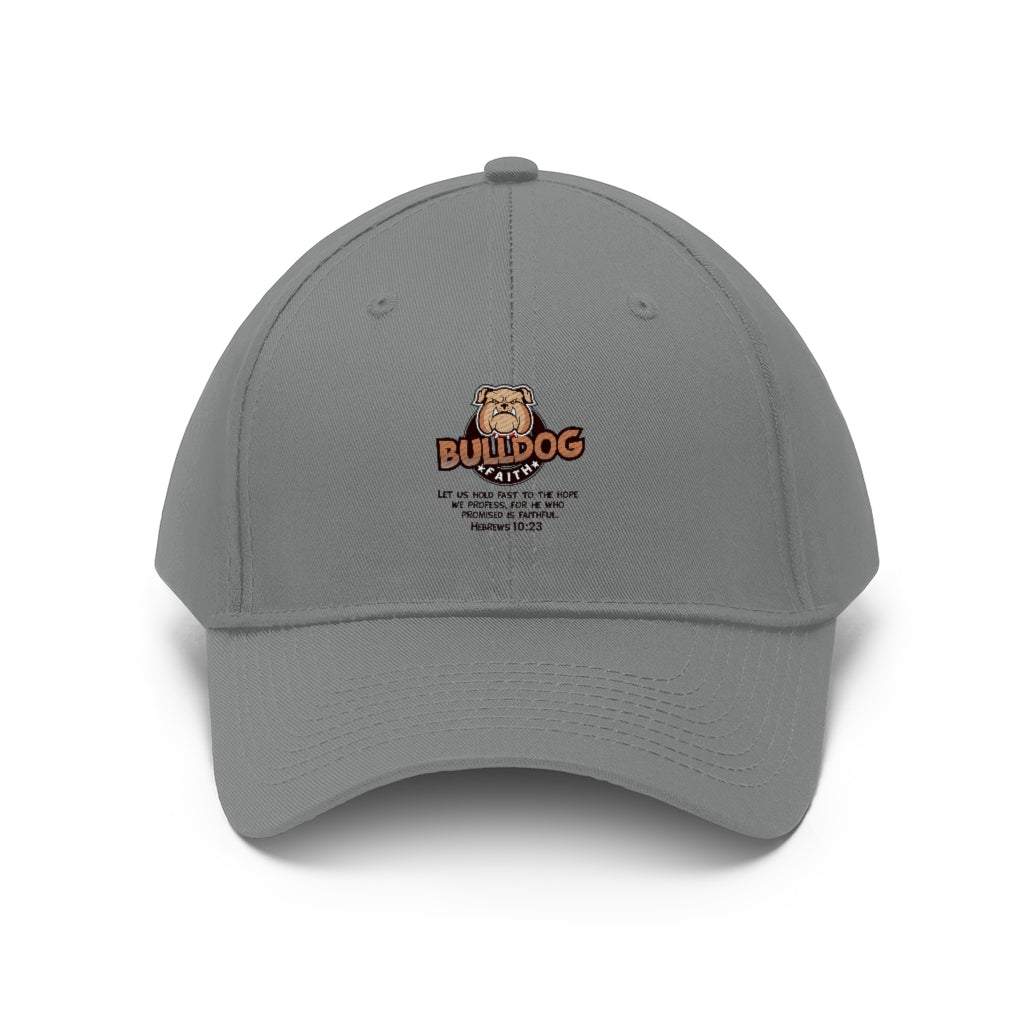 Unisex Twill Hat (Bulldog Faith)