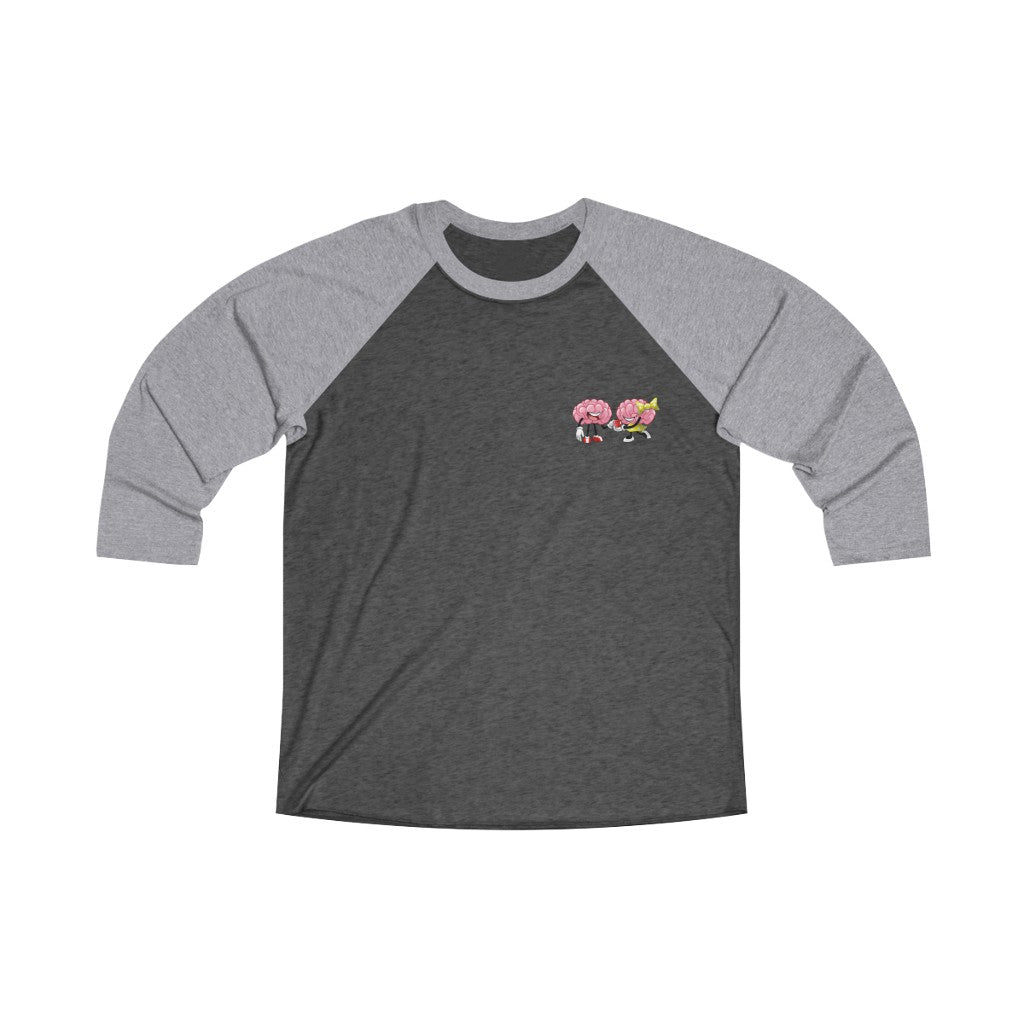 Unisex Tri-Blend 3\4 Raglan Tee (Next Level 6051 - Love)