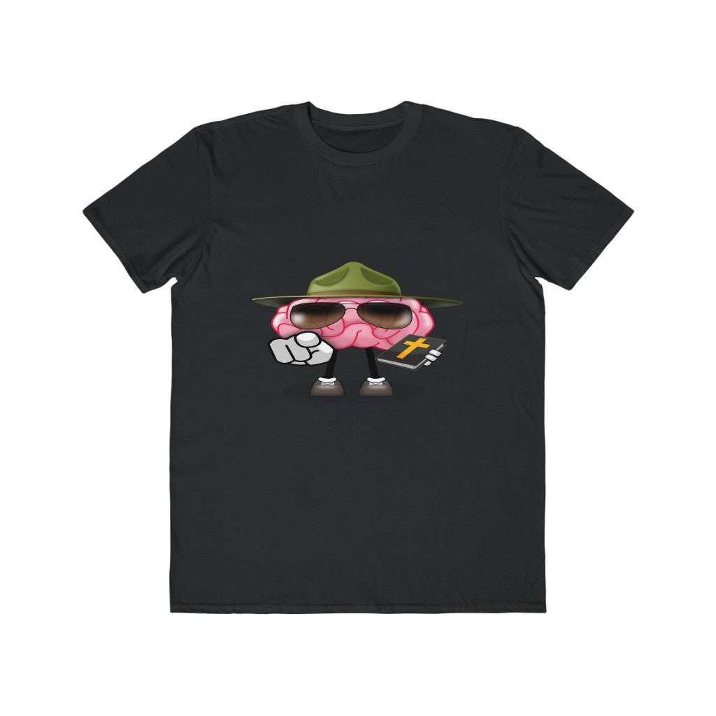 Men’s Lightweight Fashion Tee (Anvil 980 - Army-Drill)