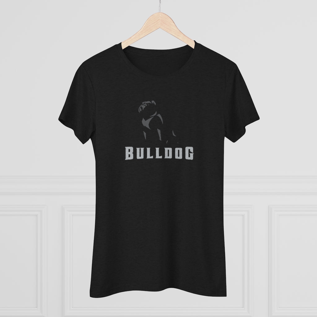 Women's Triblend Tee (Bulldog Faith)