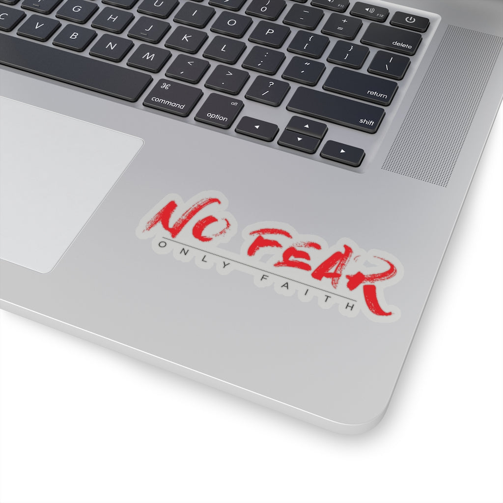 Kiss-Cut Stickers (No Fear Red)