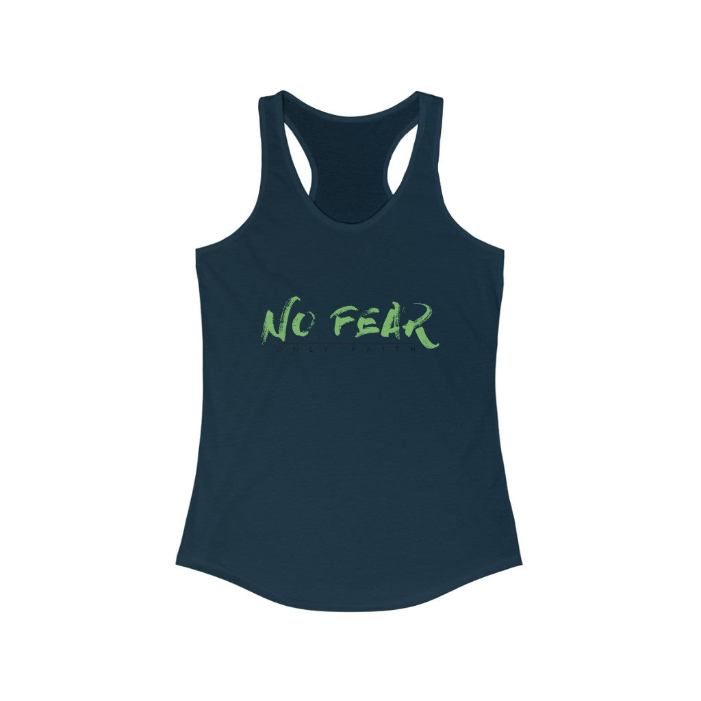 Women's Ideal Racerback Tank (No Fear Green)