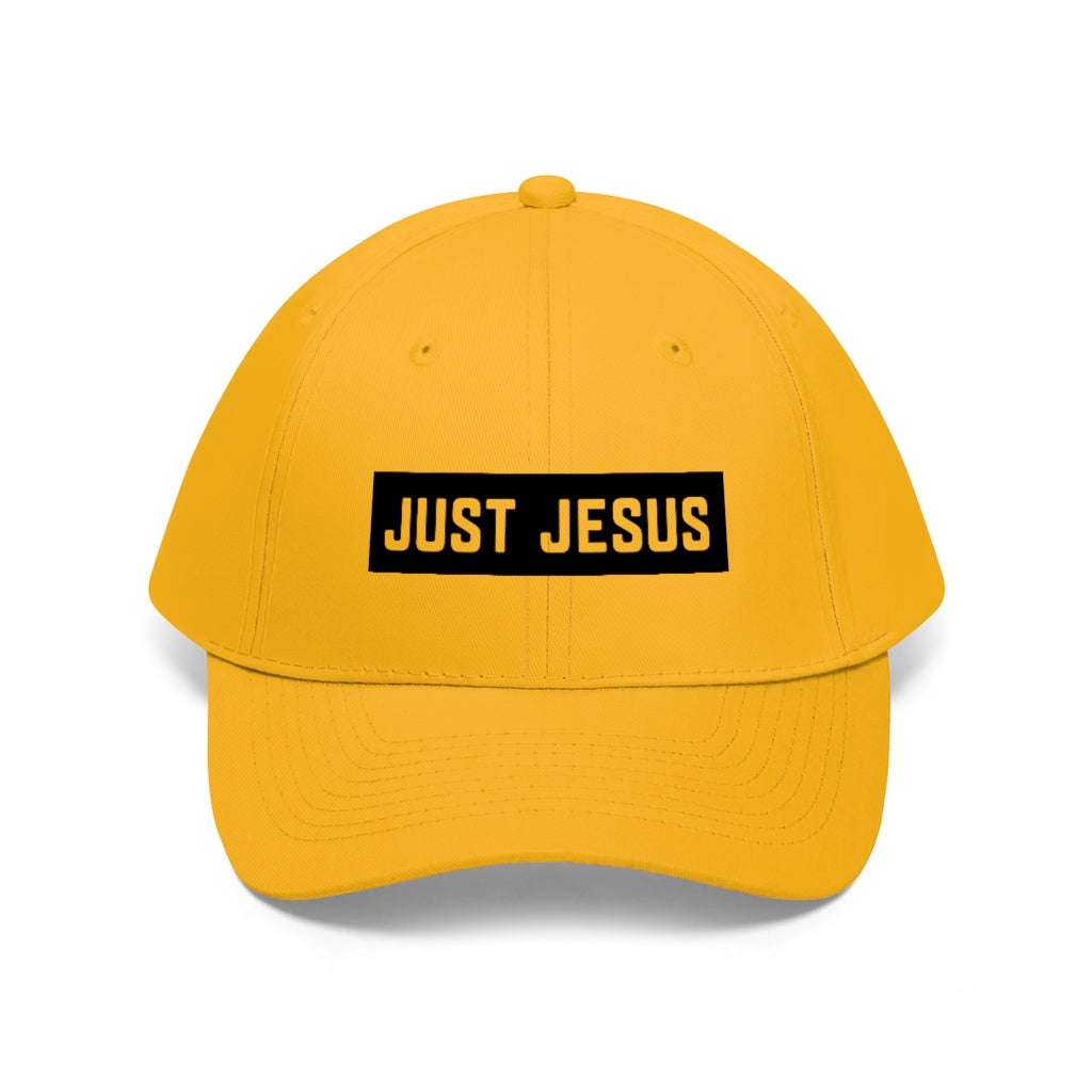 Unisex Twill Hat (Just Jesus)