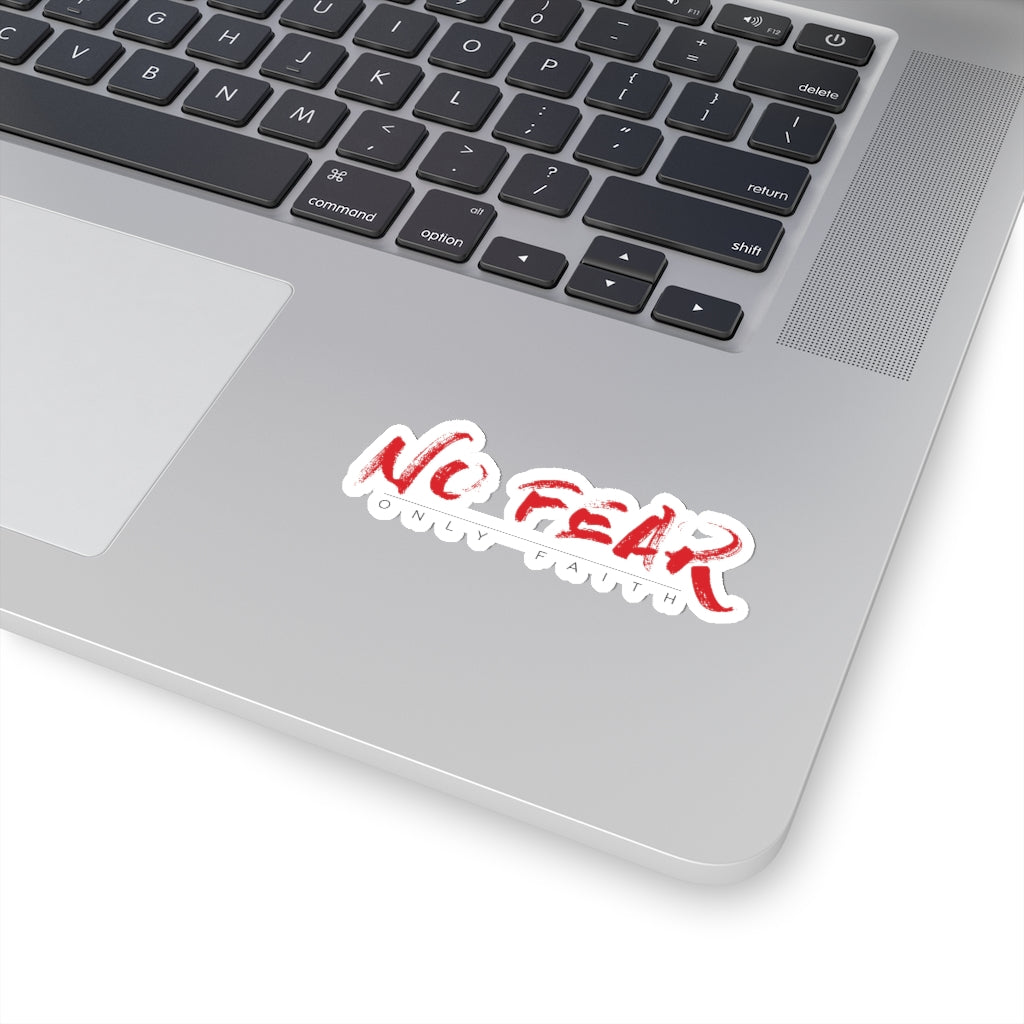 Kiss-Cut Stickers (No Fear Red)