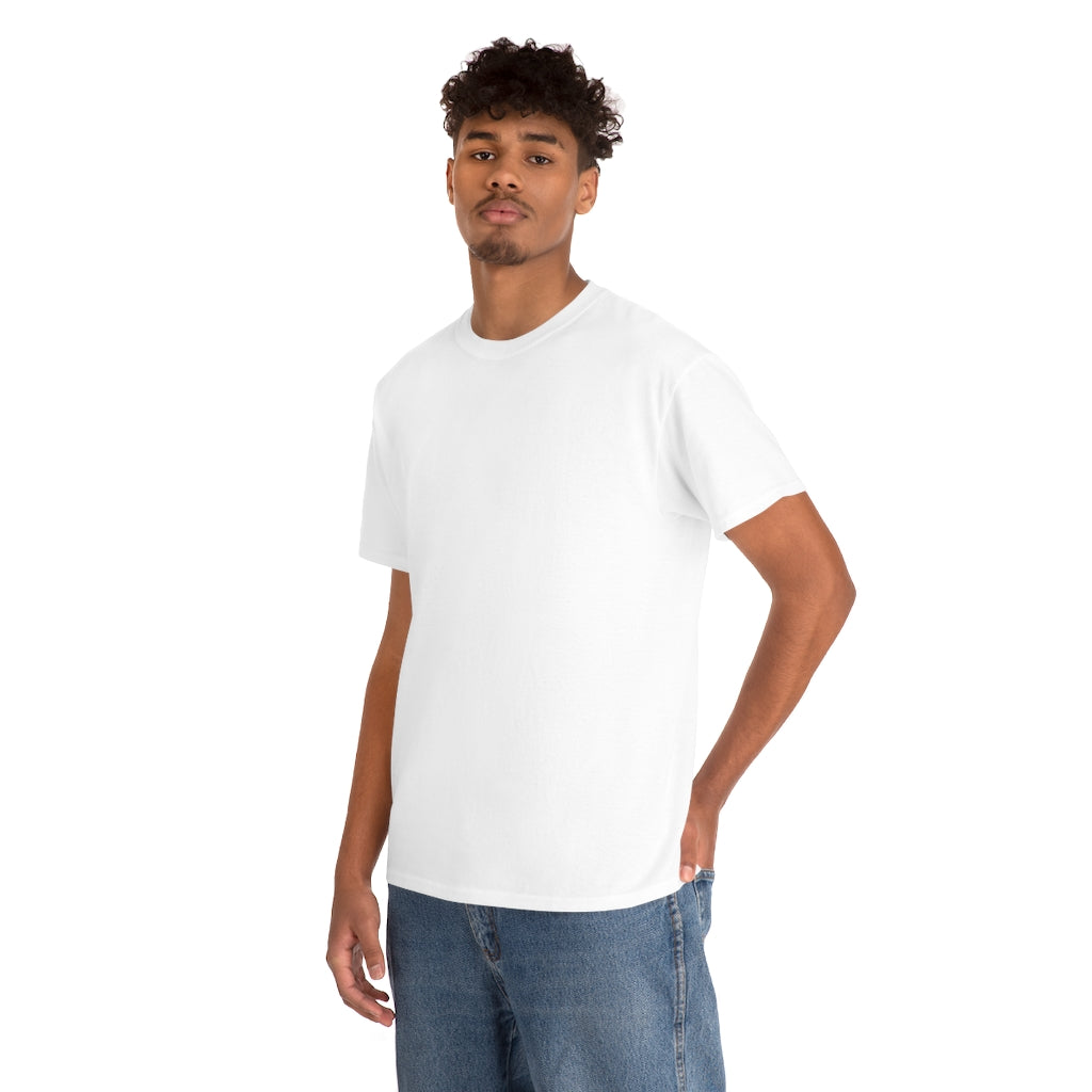 Unisex Heavy Cotton Tee (No Fear White)