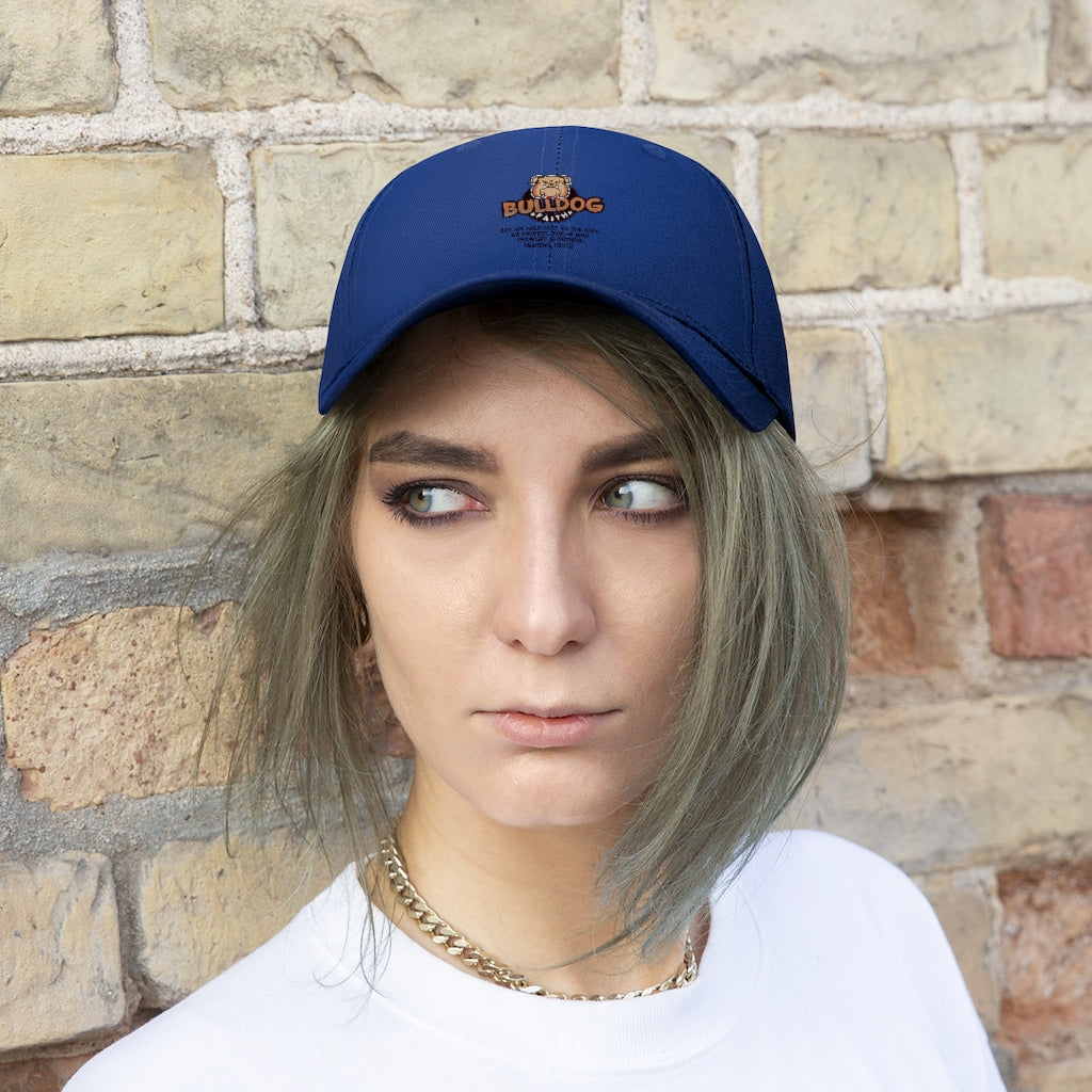 Unisex Twill Hat (Bulldog Faith)