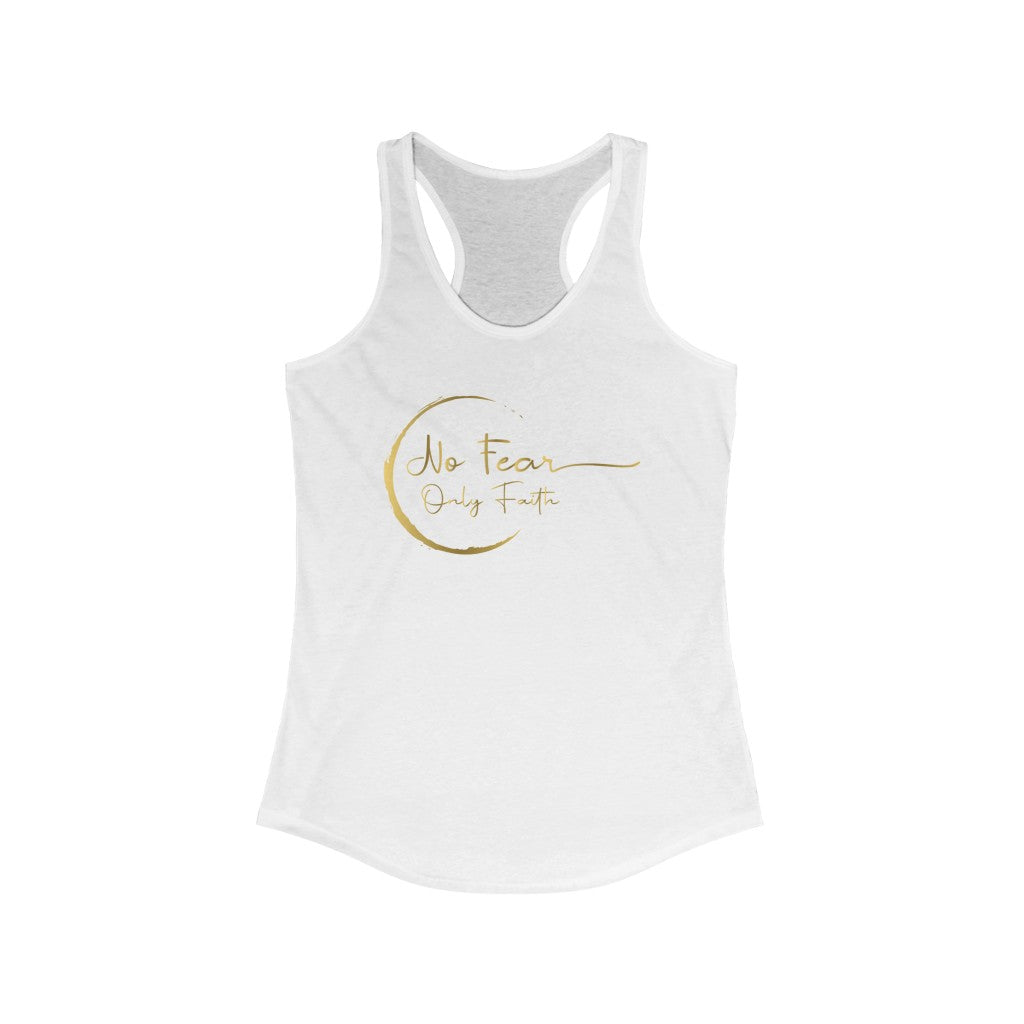 Women's Ideal Racerback Tank (No Fear Gold)