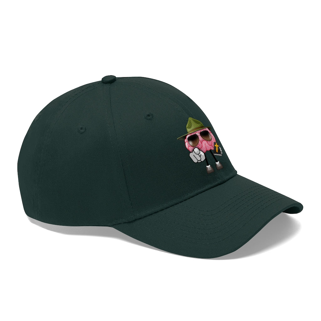 Unisex Twill Hat (Army-Drill)