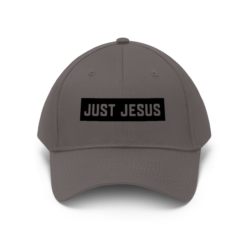 Unisex Twill Hat (Just Jesus)