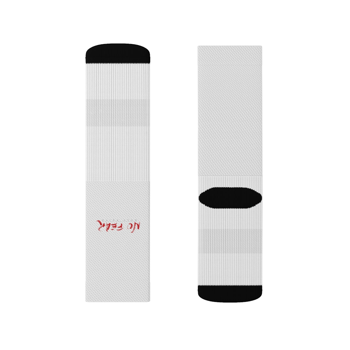 Sublimation Socks (No Fear Red)