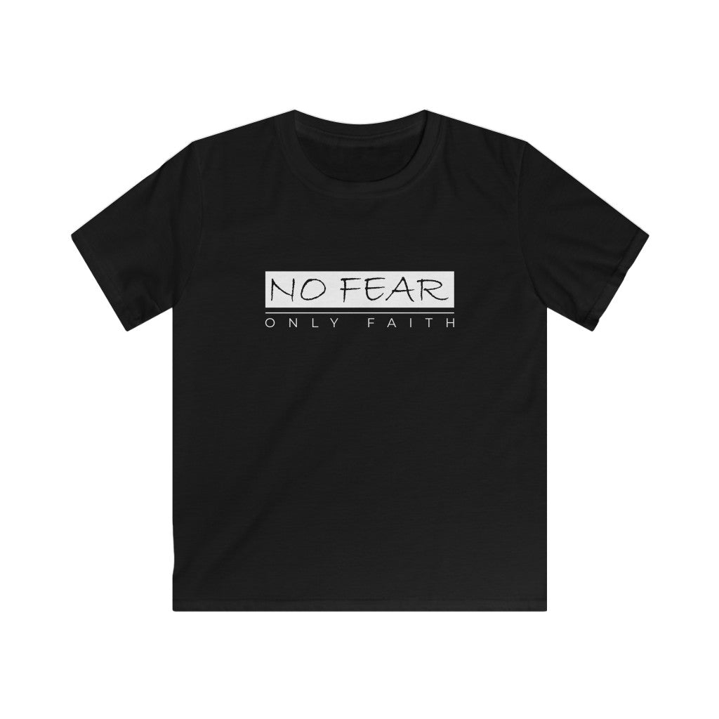 Kids Softstyle Tee (No Fear White)