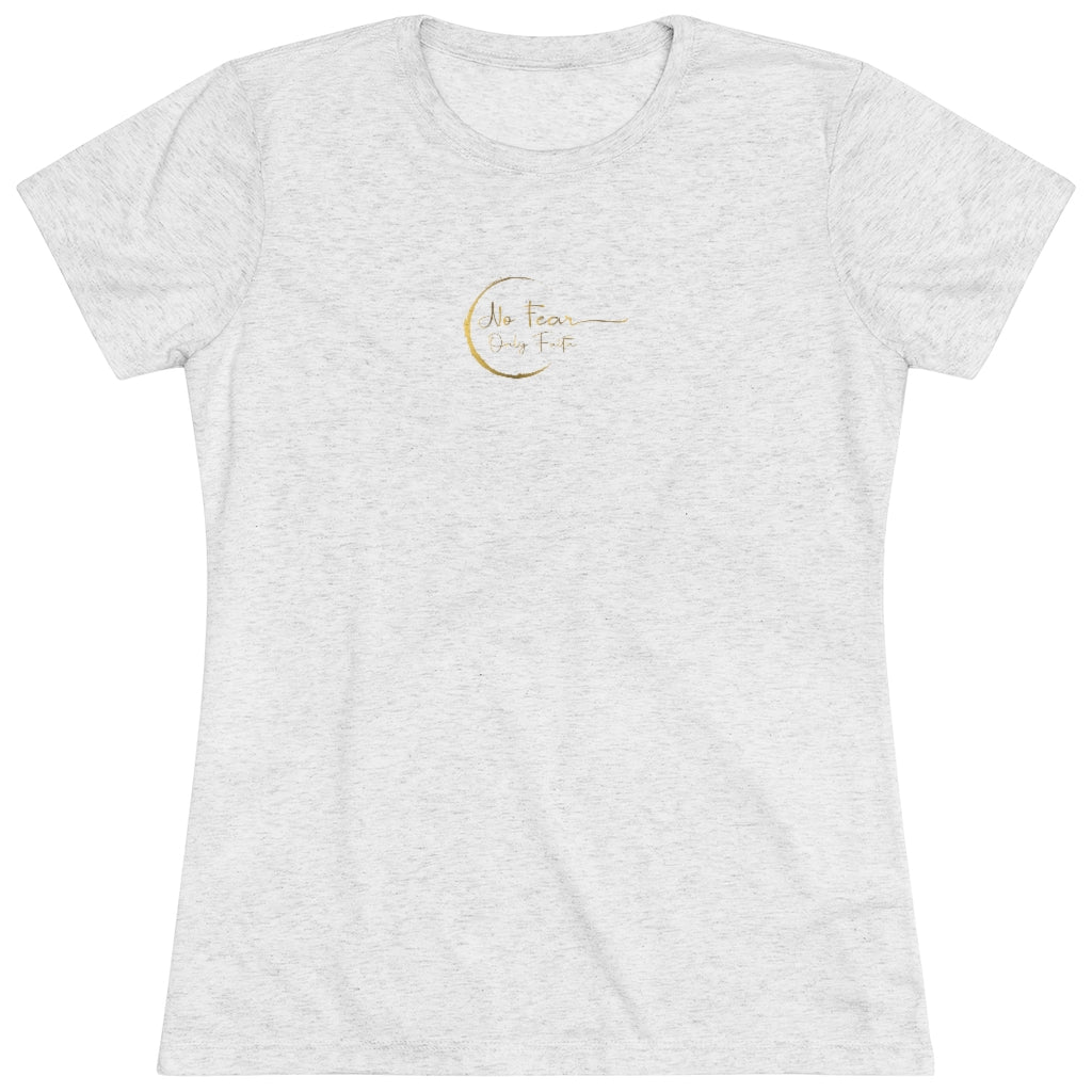 Women's Triblend Tee (No Fear Gold)