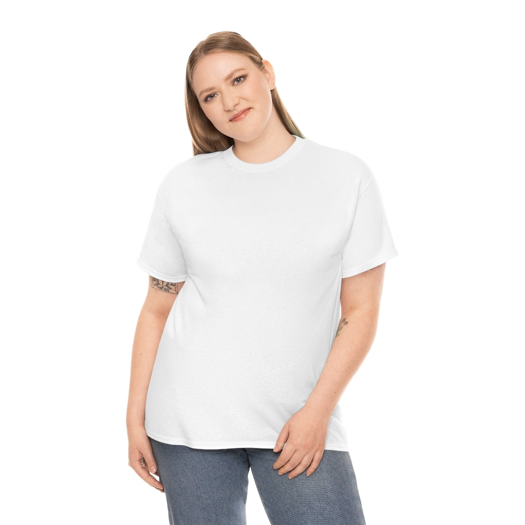 Unisex Heavy Cotton Tee (No Fear White)