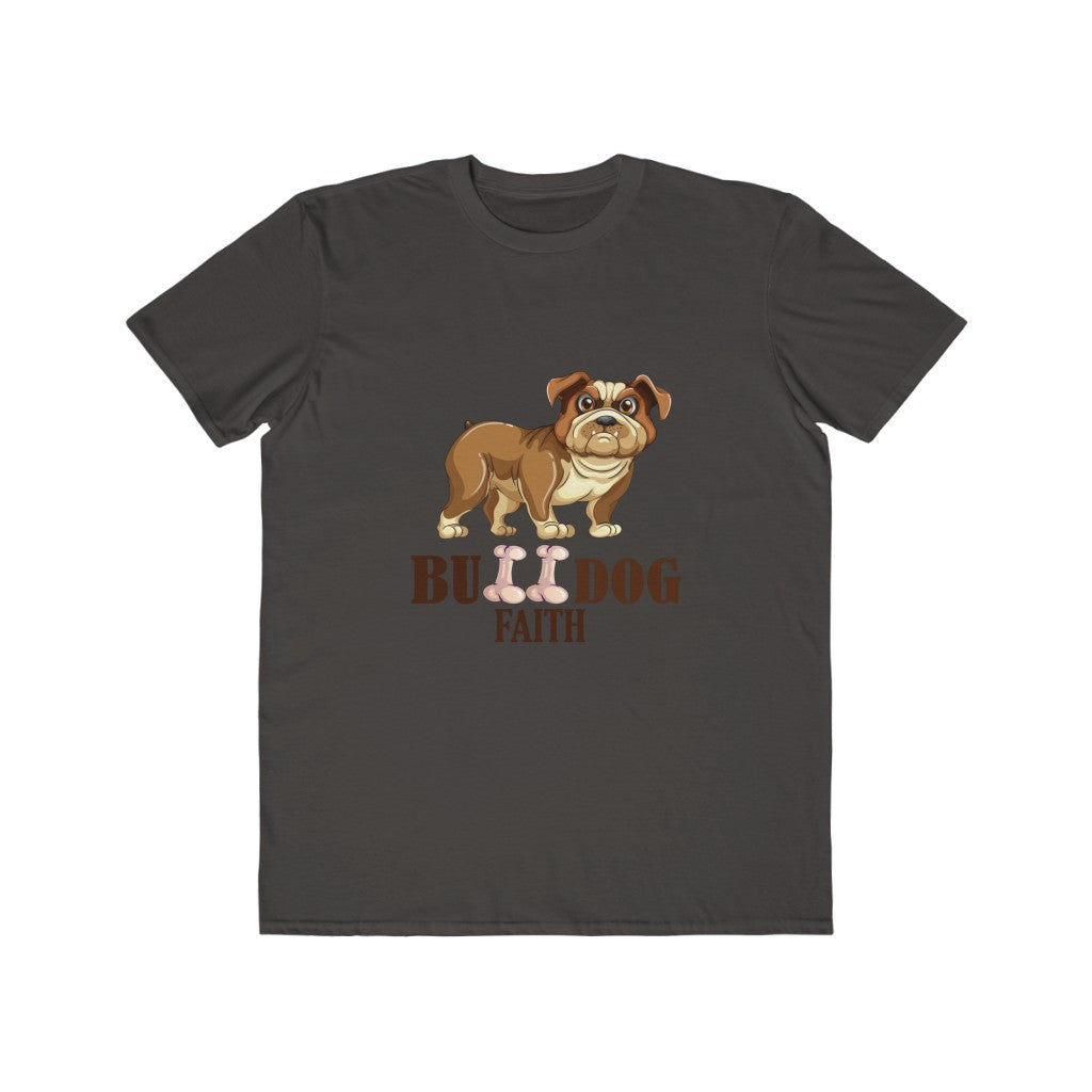 Men's Lightweight Fashion Tee (Bulldog Faith)