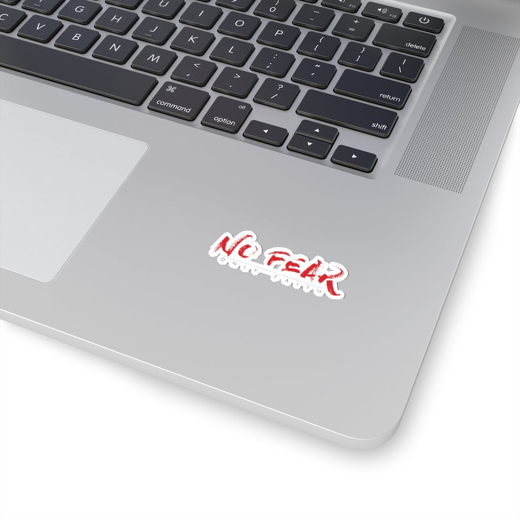 Kiss-Cut Stickers (No Fear Red)